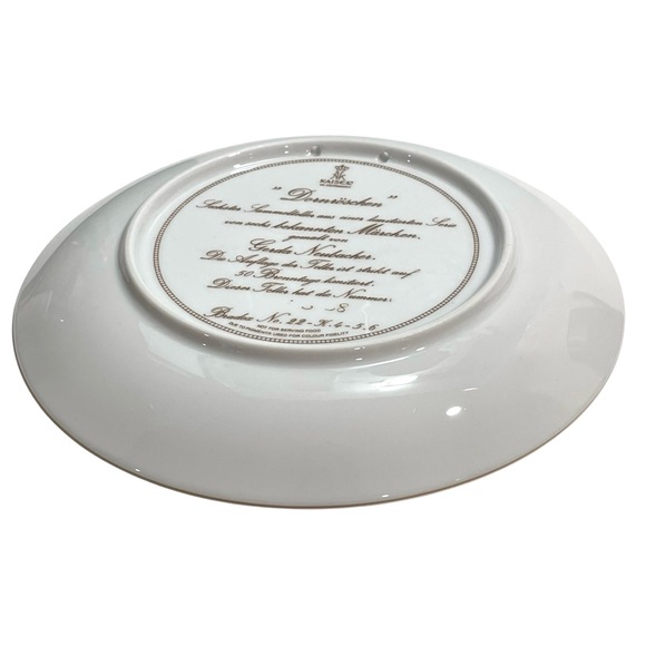 Vintage 1980s Gerda Neubarcher "Classic Fairy Tales" Collectible Plate Kaiser - Picture 8 of 9